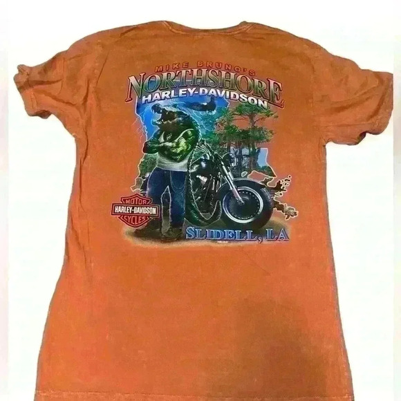 Slidell, LA Harley Davidson T-Shirt - Picture 4 of 6
